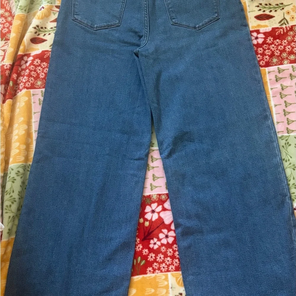 ❤️Well Worn Women's Blue Wide Leg Jeans Size 12x32 New with tag - Picture 3 of 4